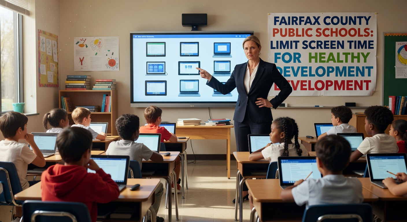 Fairfax County Schools’ Screen Time Hypocrisy Undermines Parental Authority and Child Welfare