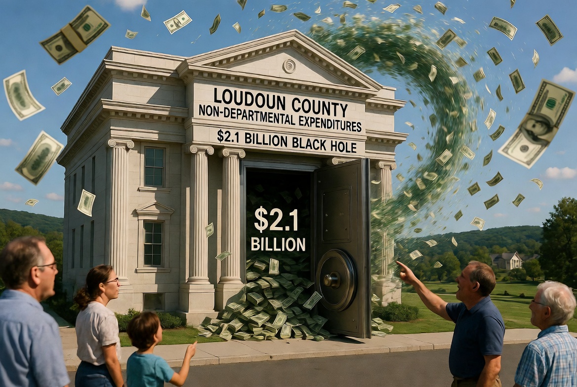 Loudoun Counties $2.1 BILLION DOLLAR Non-Departmental Waste: The Budget’s Hidden Black Hole
