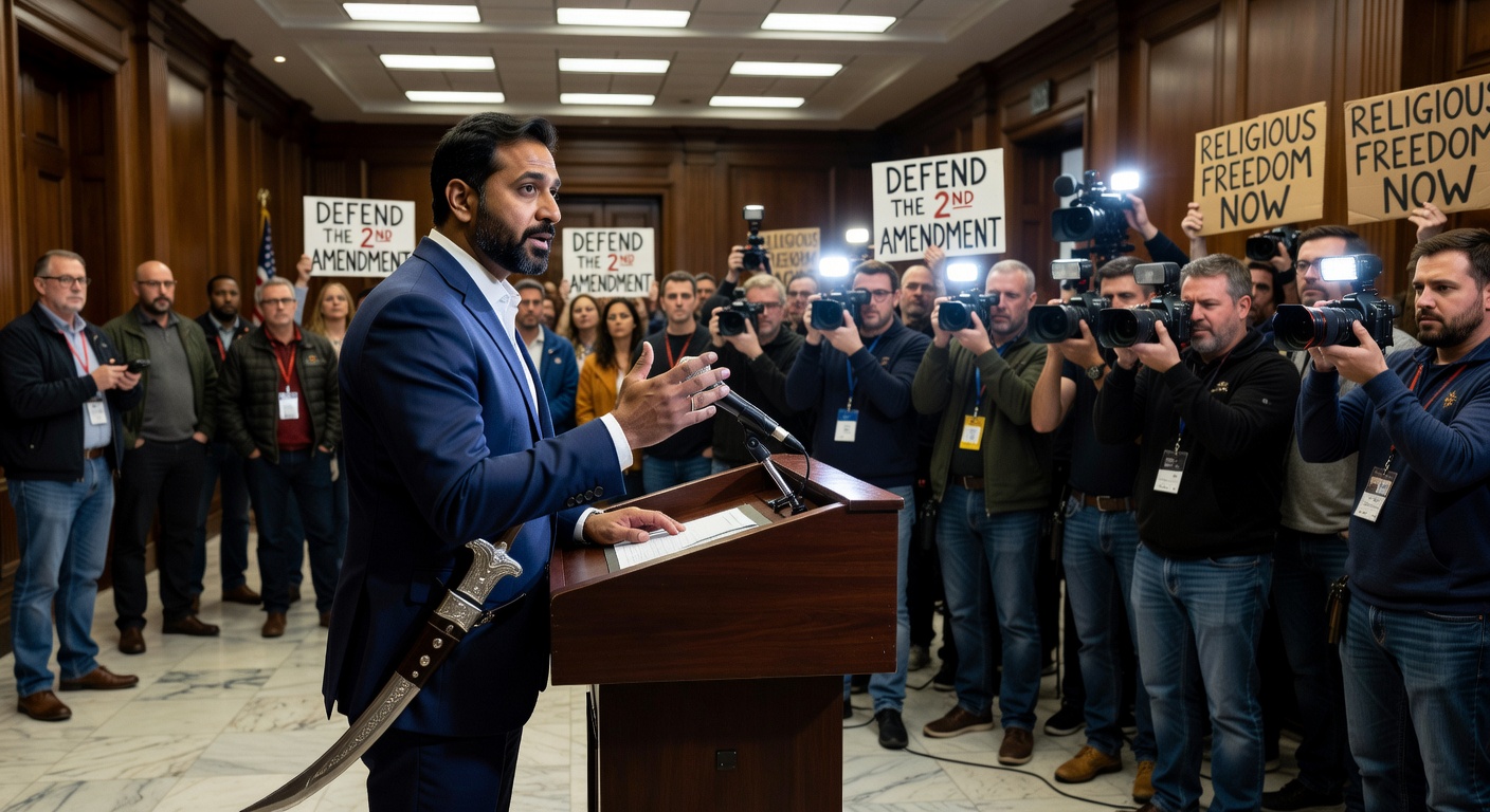 Virginia Delegate JJ Singh Pushes Assault Weapons Ban While Carrying Religious Dagger, Sparking Second Amendment Backlash