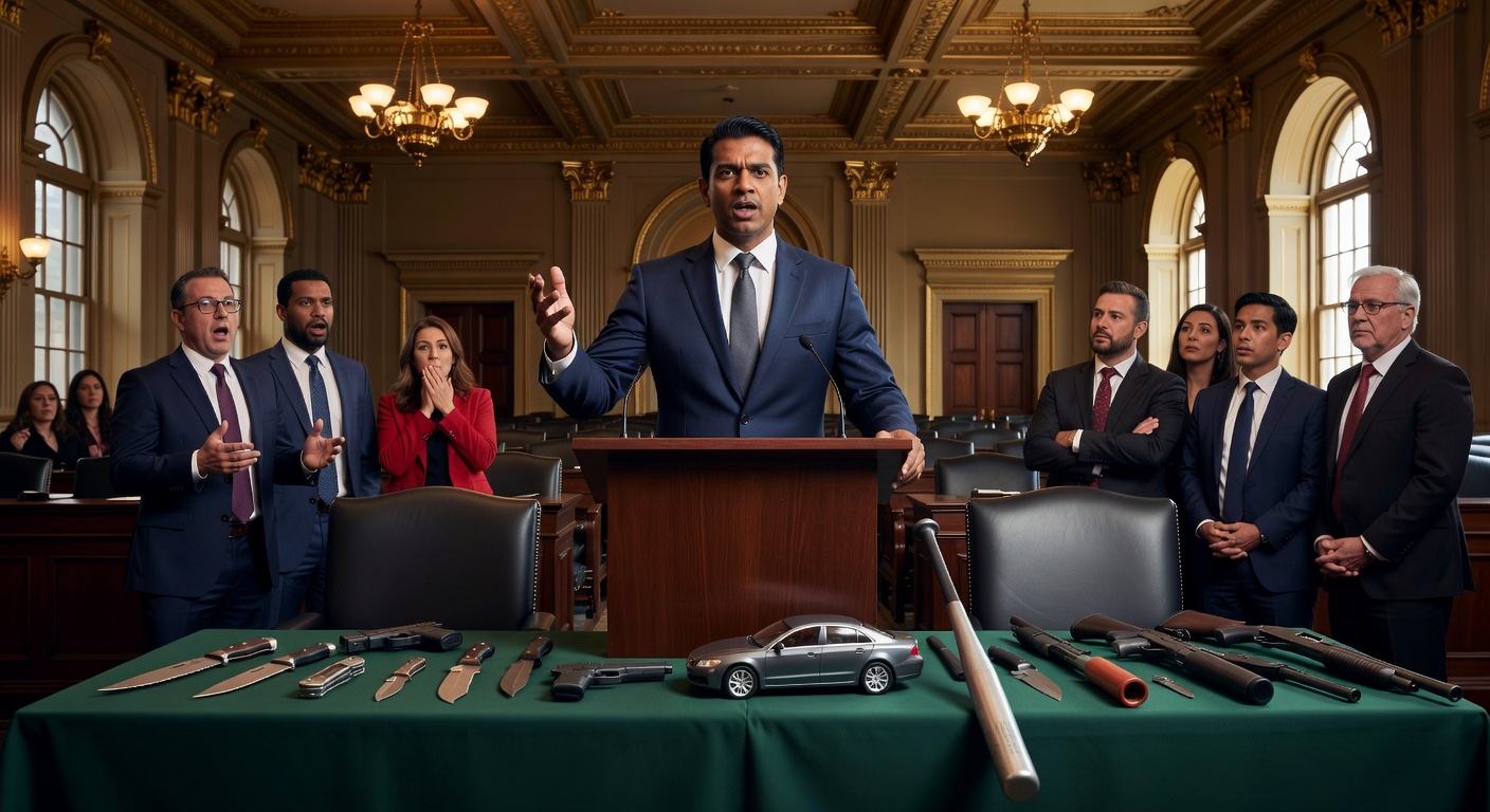 Virginia Delegate JJ Singh Calls for Banning Knives, Guns, Bats, and Cars as Assault Weapons