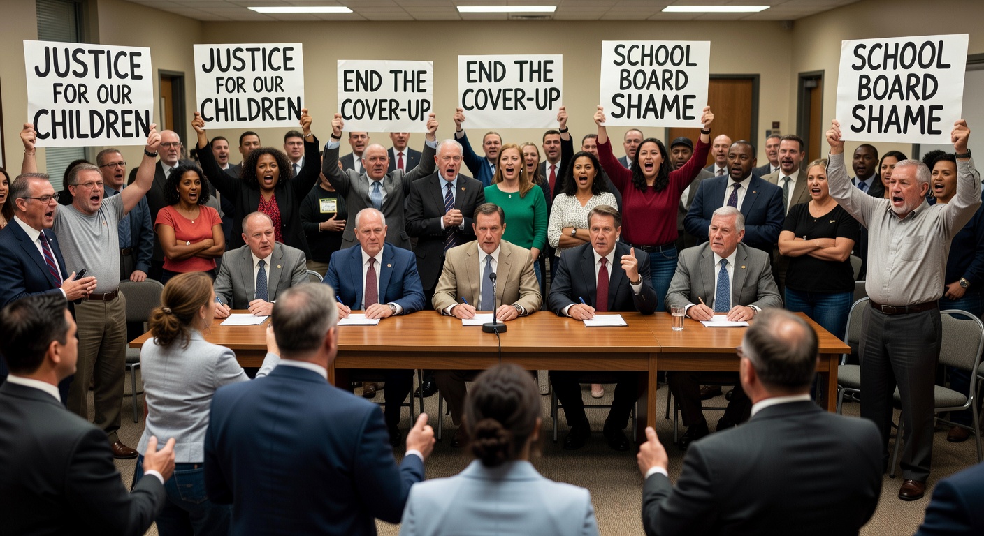 Loudoun County School Board Faces Backlash Over Alleged Cover-Up of Child Abuse in Classroom