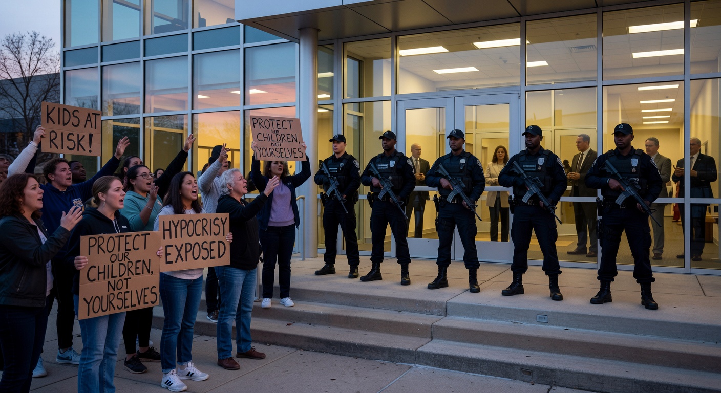 Loudoun County School Board Hypocrisy Exposed: Kids at Risk While Officials Hide Behind Armed Guards
