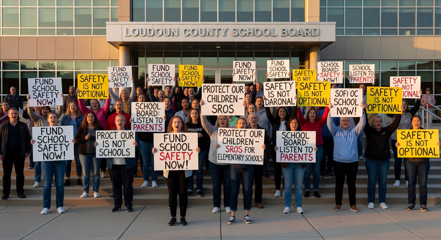 Loudoun County Parents Demand Action After School Board Rejects Fully Funded SRO Proposal for Elementary Schools