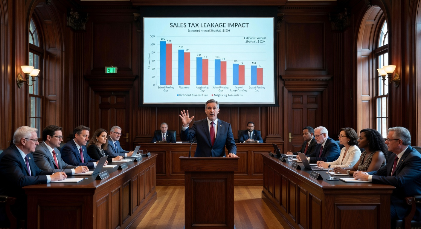 Republicans Highlight Fiscal Realities in Debate Over Richmond School Funding and Sales Tax Leakage