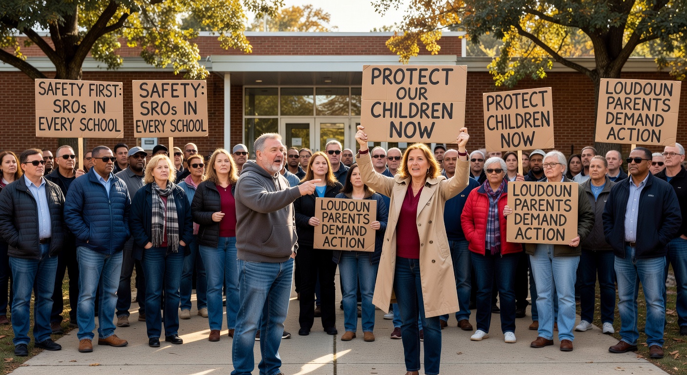Loudoun County Parents Rally for School Resource Officers in Elementary Schools Amid Safety Concerns