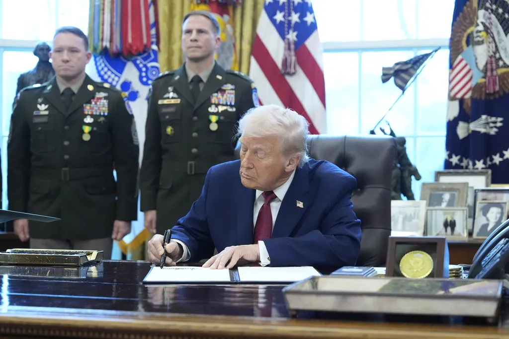 Trump signs executive orders designating fentanyl a weapon or mass destruction