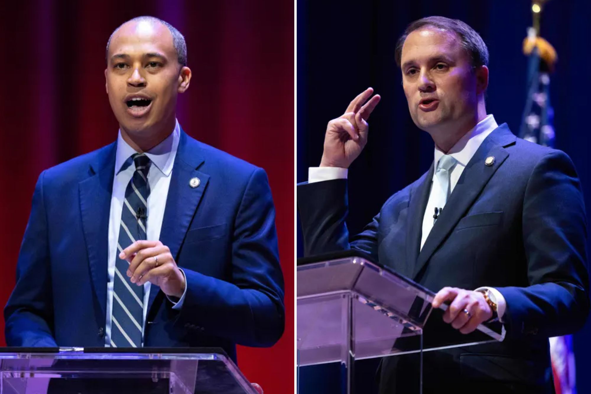Jason Miyares blasts Jay Jones for leaked texts at Virginia Attorney General debate
