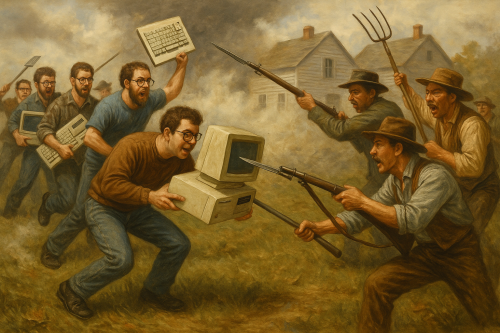 Battle Lines Drawn at Manassas