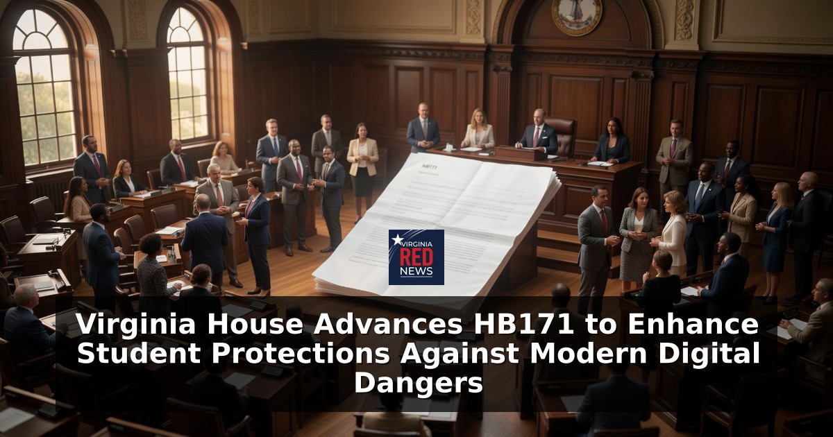 Virginia House Advances HB171 to Enhance Student Protections Against Modern Digital Dangers