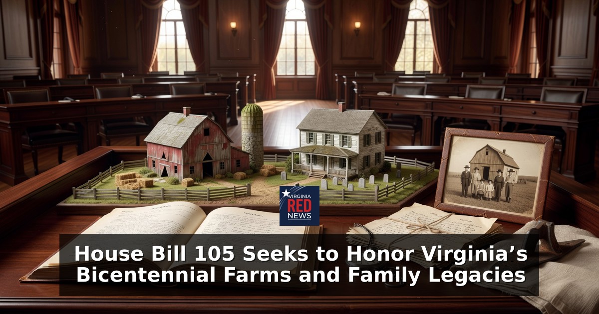 House Bill 105 Seeks to Honor Virginia’s Bicentennial Farms and Family Legacies