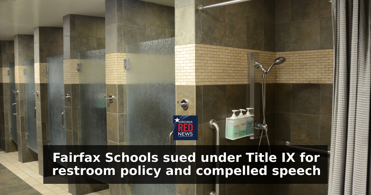 Fairfax Schools sued under Title IX for restroom policy and compelled speech