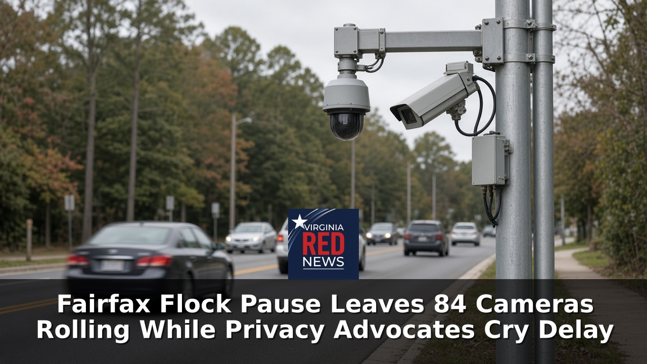 Fairfax Flock Pause Leaves 84 Cameras Rolling While Privacy Advocates Cry Delay