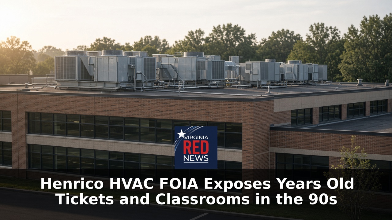 Henrico HVAC FOIA Exposes Years Old Tickets and Classrooms in the 90s