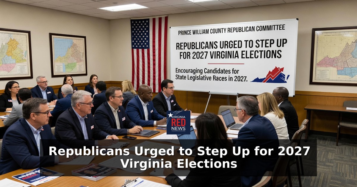 Republicans Urged to Step Up for 2027 Virginia Elections-orig