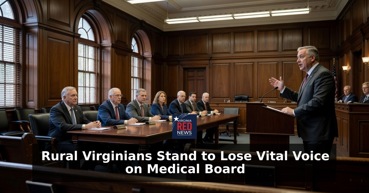 Rural Virginians Stand to Lose Vital Voice on Medical Board