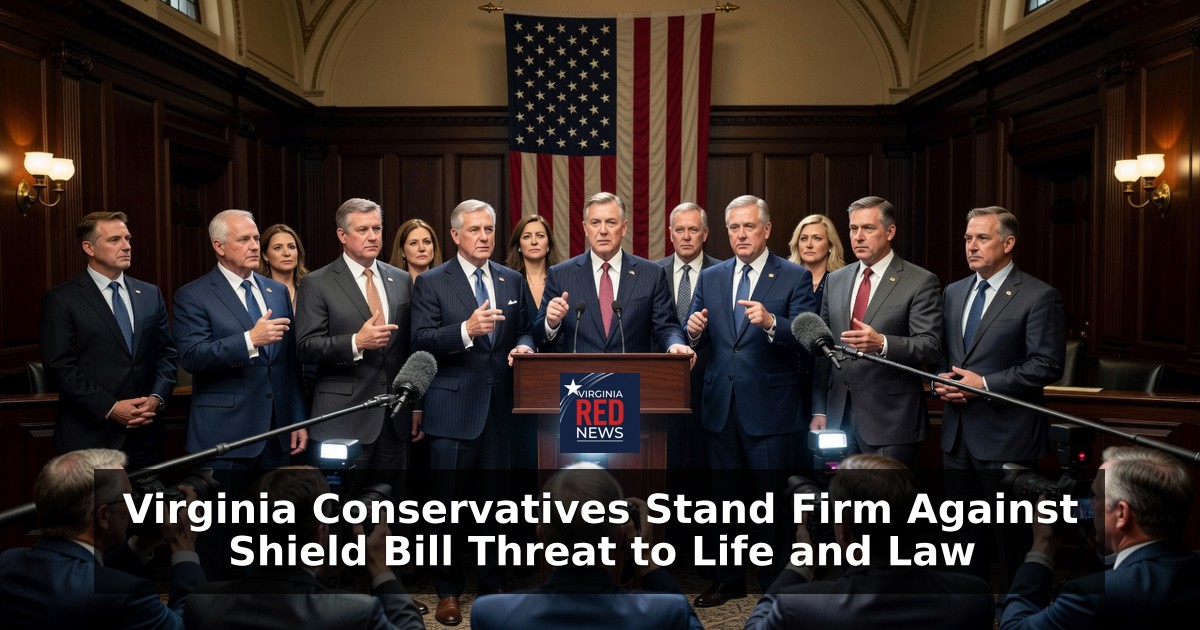Virginia Conservatives Stand Firm Against Shield Bill Threat to Life and Law