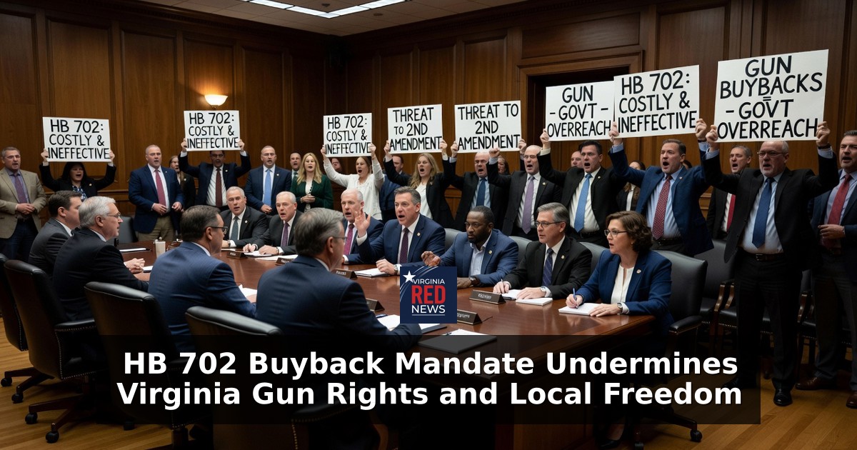 HB 702 Buyback Mandate Undermines Virginia Gun Rights and Local Freedom