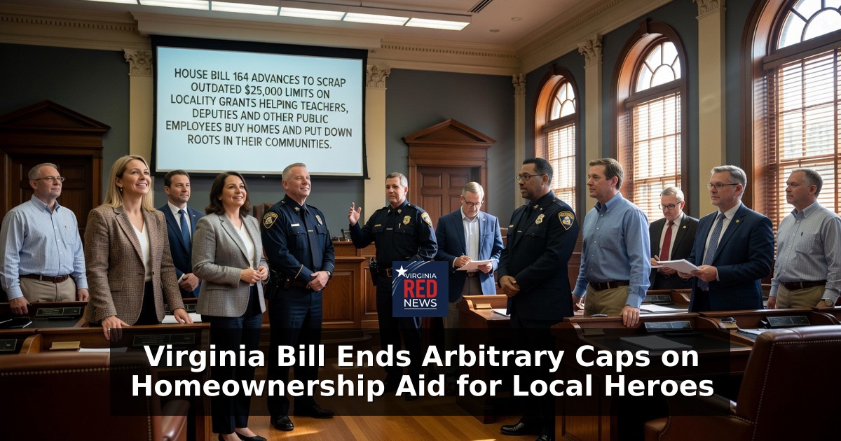 Virginia Bill Ends Arbitrary Caps on Homeownership Aid for Local Heroes