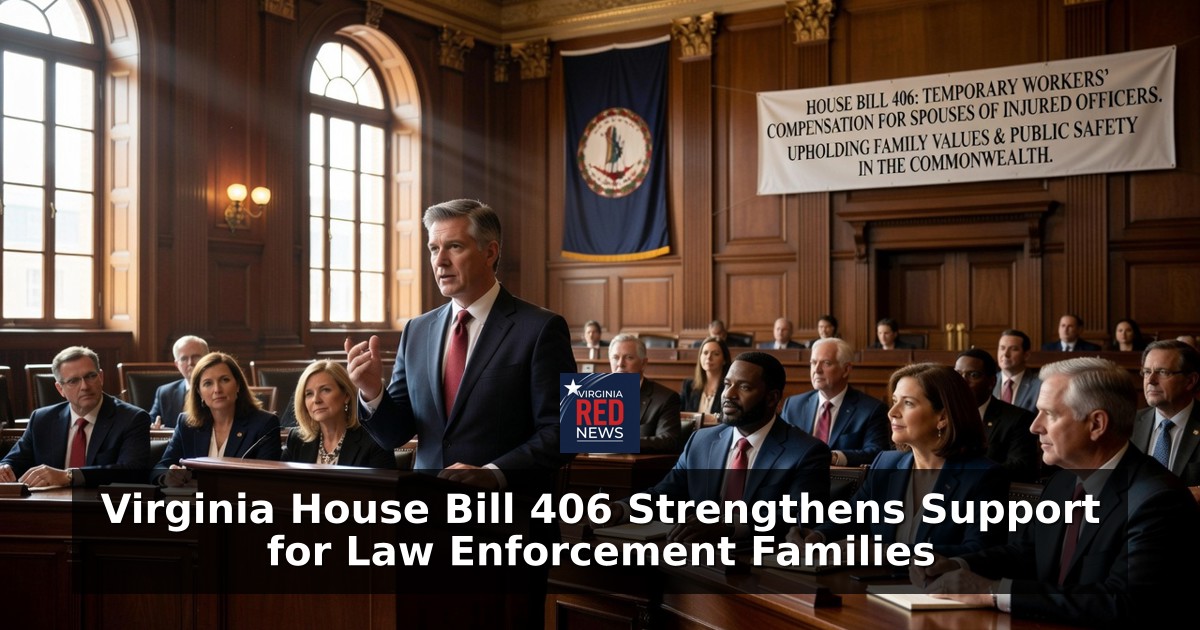Virginia House Bill 406 Strengthens Support for Law Enforcement Families