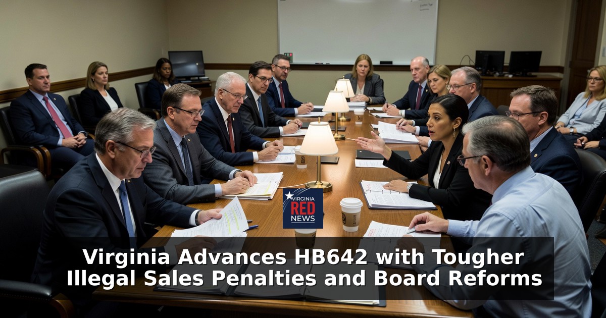 Virginia Advances HB642 with Tougher Illegal Sales Penalties and Board Reforms