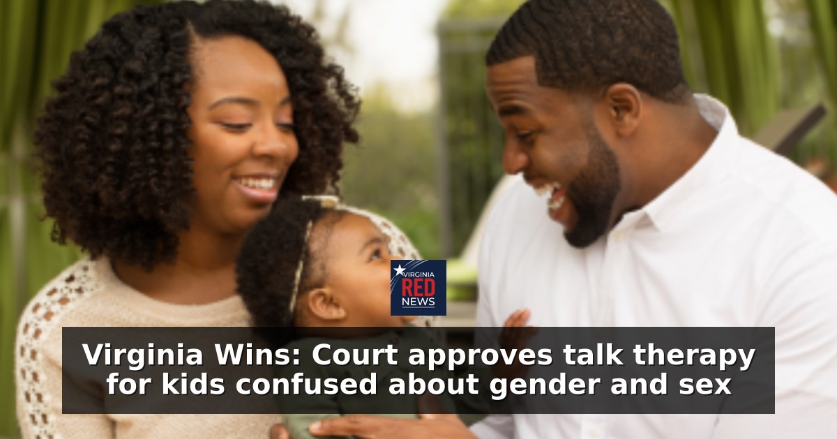 Court approves talk therapy for kids confused about gender and sex