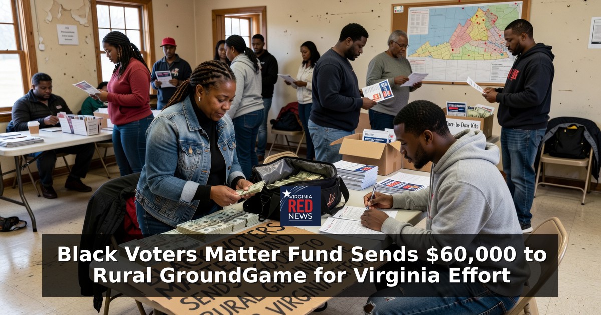 Black Voters Matter Fund Sends $60,000 to Rural GroundGame for Virginia Effort