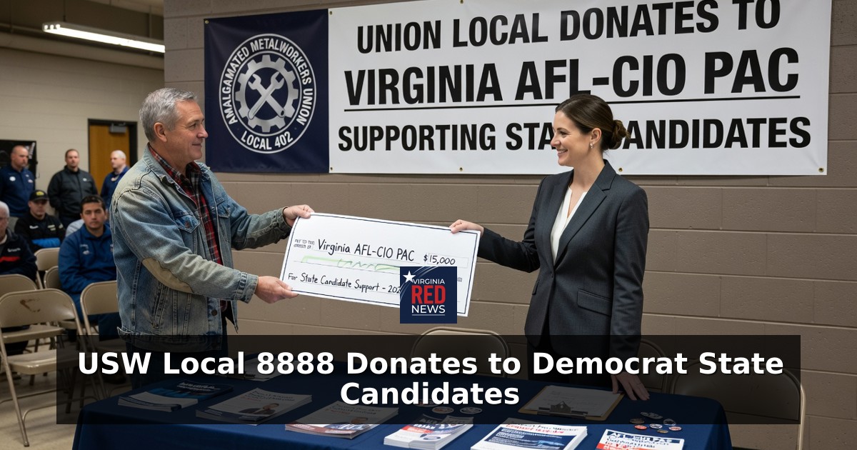 USW Local 8888 Donates to Democrat State Candidates