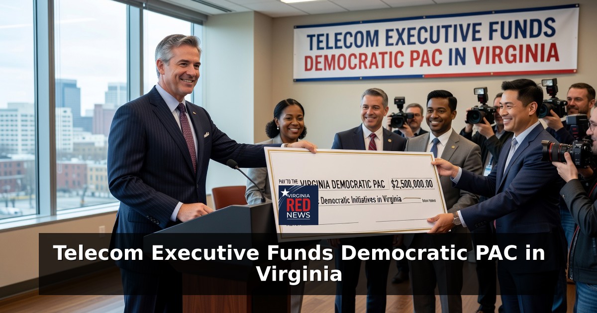 Telecom Executive Matthew Desch Funds Democratic PAC in Virginia