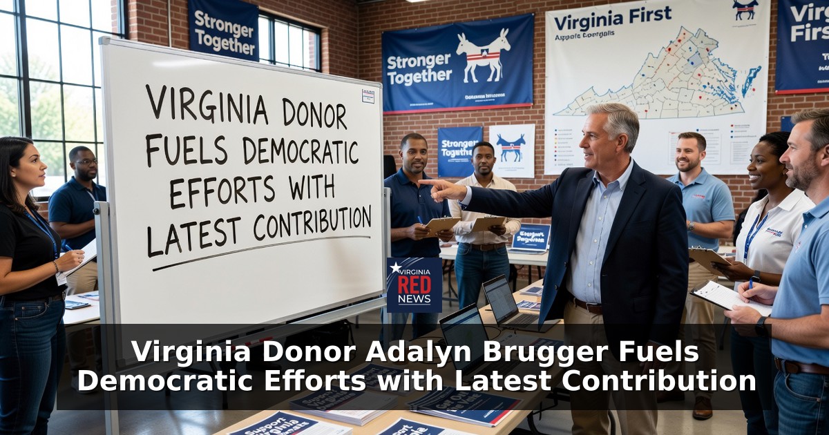 Virginia Donor Adalyn Brugger Fuels Democratic Efforts with Latest Contribution