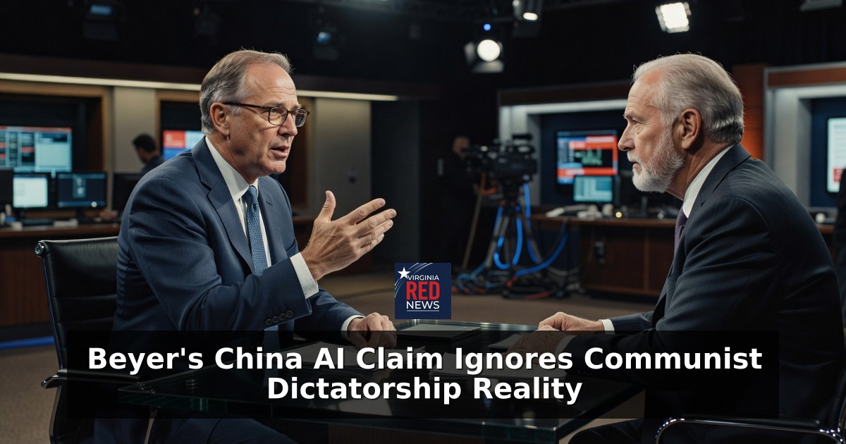 Beyer's China AI Claim Ignores Communist Dictatorship Reality