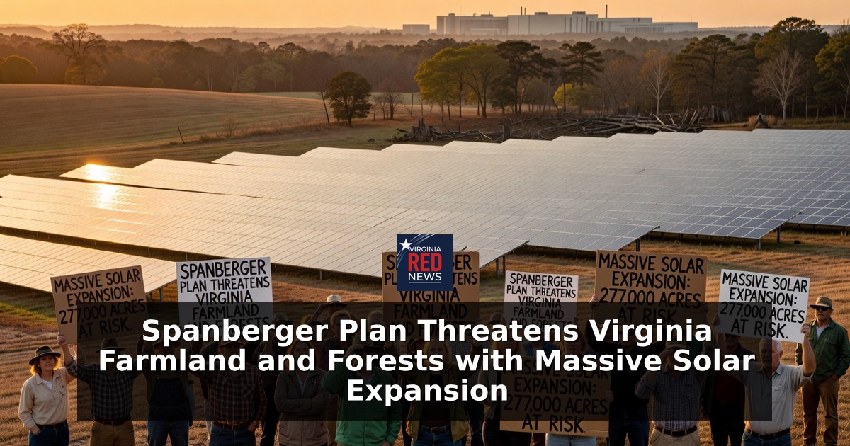 Spanberger Plan Threatens Virginia Farmland and Forests with Massive Solar Expansion-orig
