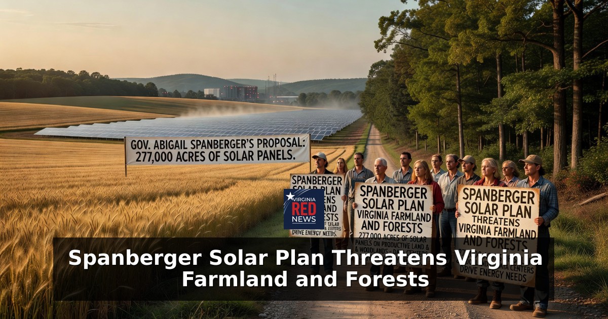 Spanberger Solar Plan Threatens Virginia Farmland and Forests-orig