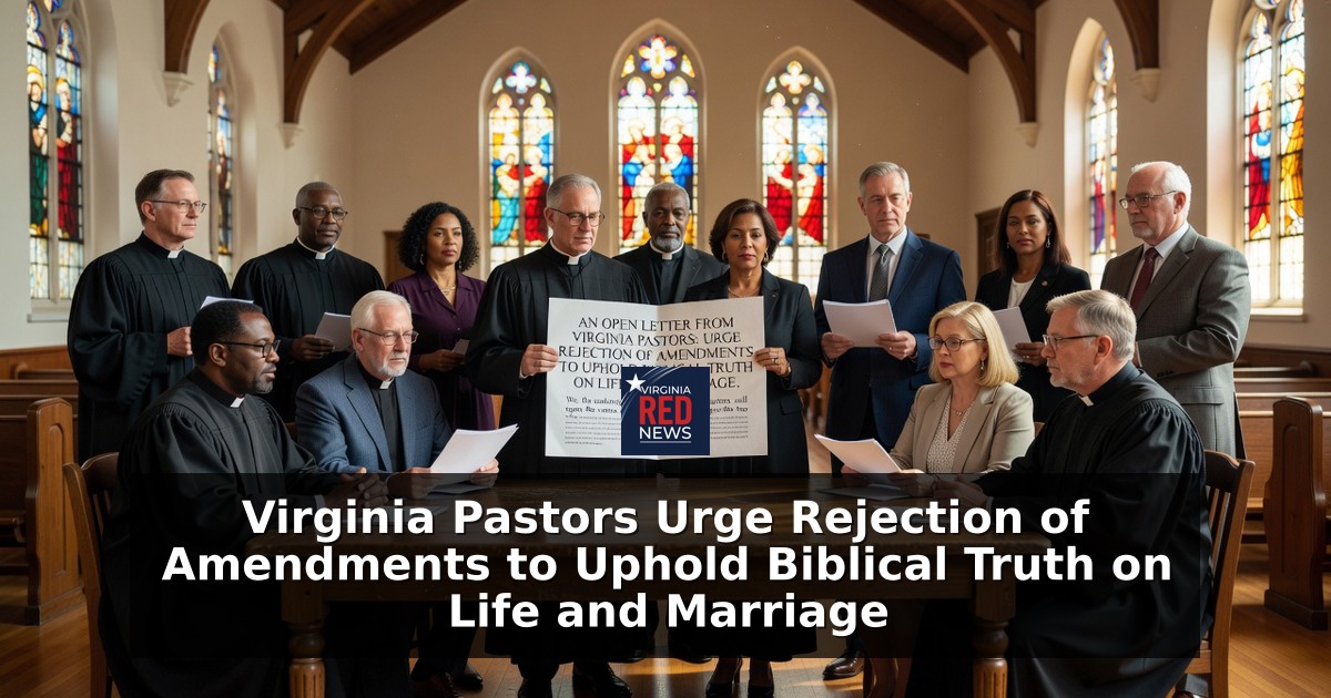 Virginia Pastors Urge Rejection of Amendments to Uphold Biblical Truth on Life and Marriage-orig