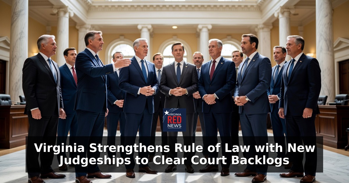 Virginia Strengthens Rule of Law with New Judgeships to Clear Court Backlogs
