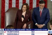 Democrats End Decades of Tradition Denying Elections to Certify Trump’s Electoral College
