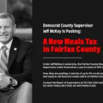 Fairfax Democrats are pushing a new tax that voters have already rejected TWICE. Your restaurant bill could go up by 6%