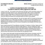 Loudoun Democrats demand the Sheriff’s Office Stop Following the Law