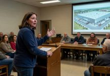 Parent Delivers Passionate Plea Against Warehouse Project Citing Child Safety Risks and County Liability