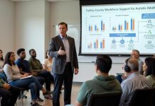 Supervisor Pat Harrity Calls for Workforce Support for Autistic Adults in Fairfax County