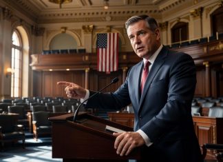 Peake Challenges District Elimination and Budget Secrecy on Senate Floor