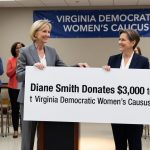 Diane Smith Donates $3,000 to Virginia Democratic Women’s Caucus