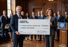 Dominion Energy PAC Contributes $100,000 to Virginia Democratic Leadership Fund