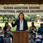 Fairfax County Counselor Sounds Alarm on Screen Addiction Eroding Traditional American Childhood