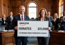 Amazon Donates $25,000 to Virginia House Democratic Caucus