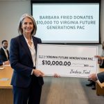 Barbara Fried Donates $10,000 to Virginia Future Generations PAC