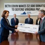 Beth Covin From California Makes $2,500 Donation to Defend Virginia PAC