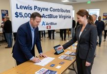 Lewis Payne Contributes $5,000 to ActBlue Virginia