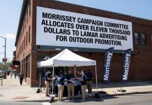 Joe Morrissey Campaign Committee Allocates Over Eleven Thousand Dollars to Billboards
