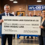 Northern Virginia Labor Federation AFL-CIO Contributes $20,000 to Delegate Candidate Sonia Vasquez Luna