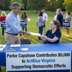 Parke Capshaw Contributes $5,000 to Virginia Supporting Democratic Efforts